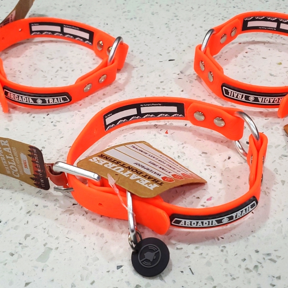 Arcadia Trail Collar Size Small Orange